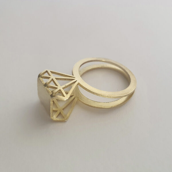 Anillo INFINITY DOBLE ORO