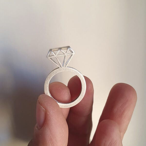 Anillo INFINITY DOBLE PLATA - Imagen 7