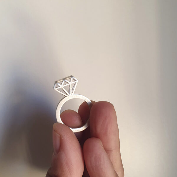 Anillo INFINITY DOBLE PLATA - Imagen 6
