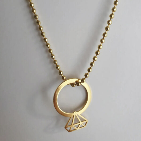 Anillo-Colgante INFINITY ORO