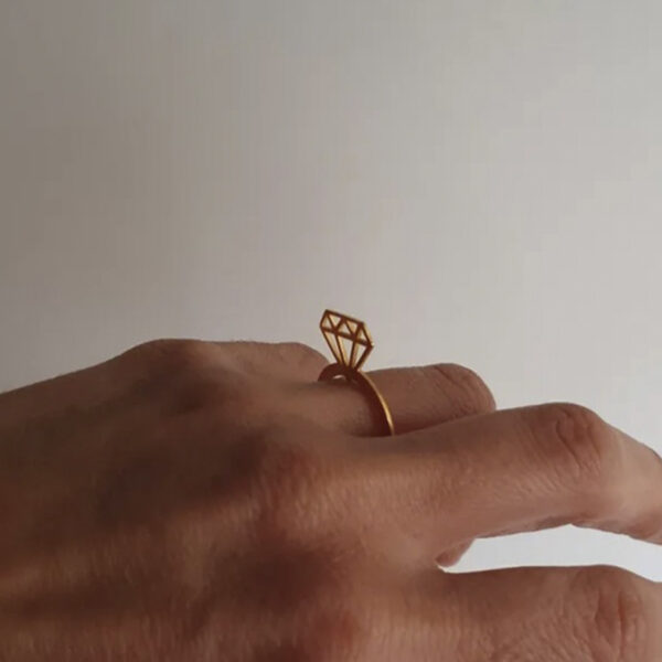Anillo-Colgante INFINITY ORO - Imagen 3