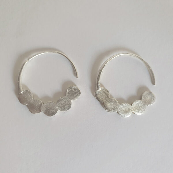 Pendientes NUBE PLATA - Imagen 2