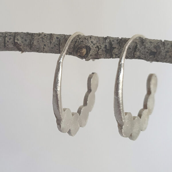 Pendientes NUBE PLATA - Imagen 4