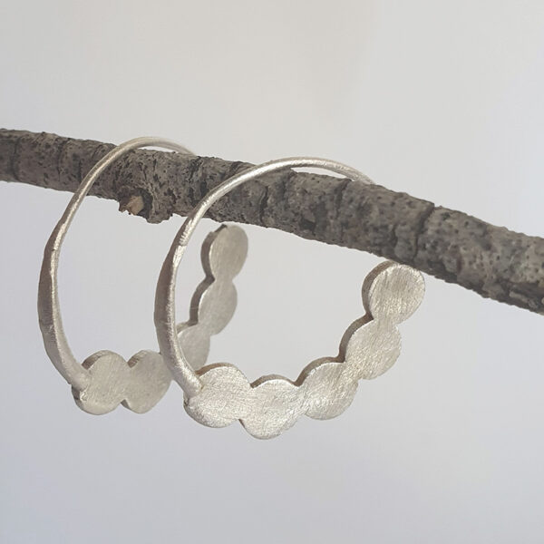 Pendientes NUBE PLATA