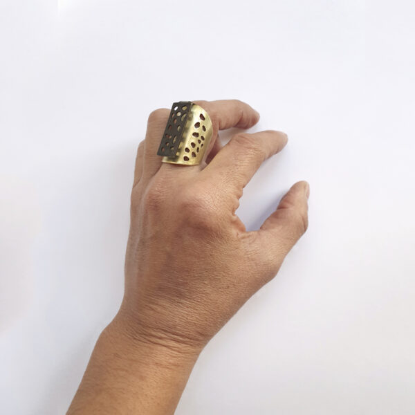 Anillo SOMBRAS Oro 1 - Imagen 6