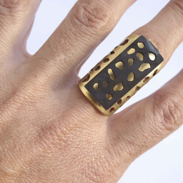 Anillo SOMBRAS Oro 1 - Imagen 8